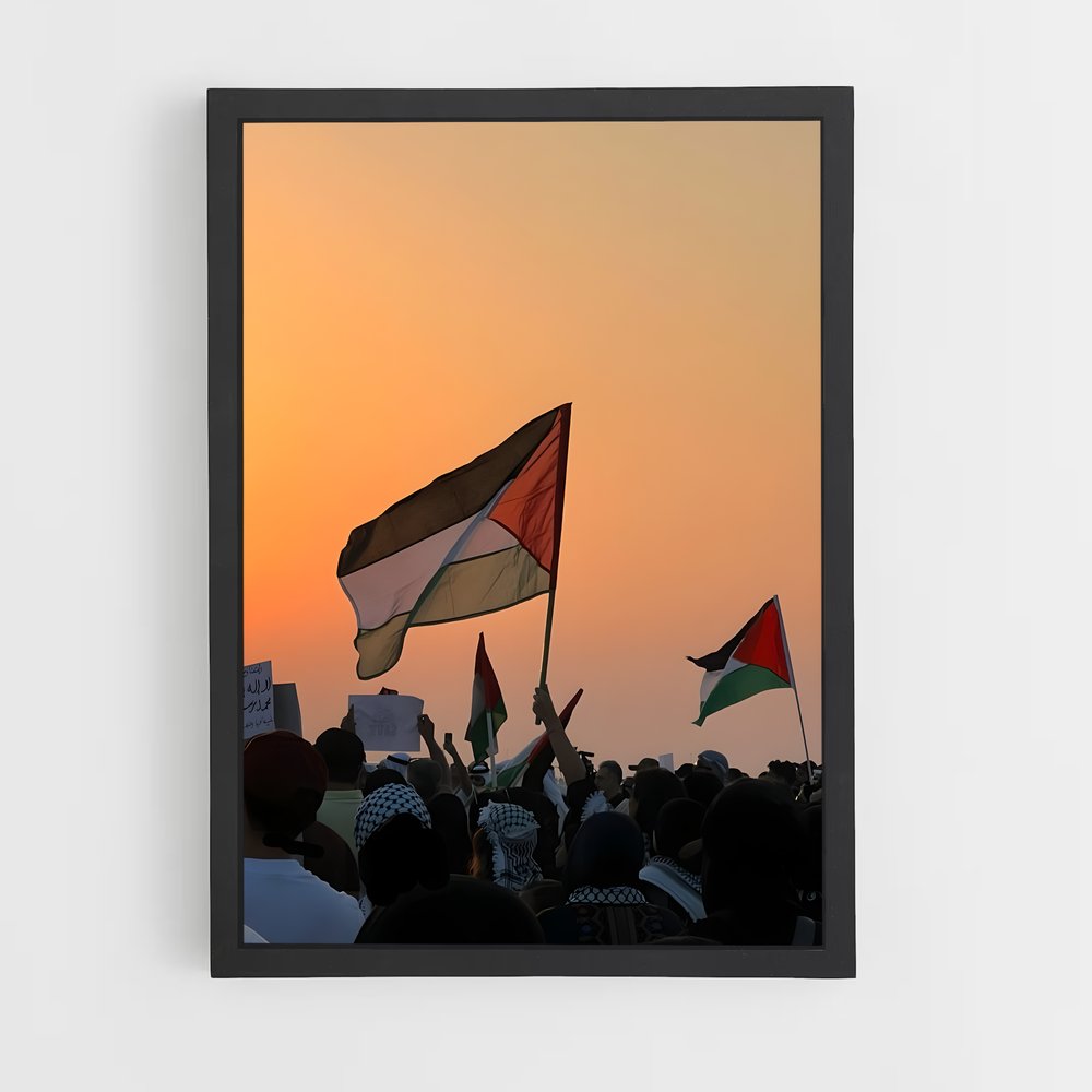 ap-palestine flag-4 cadre Noir