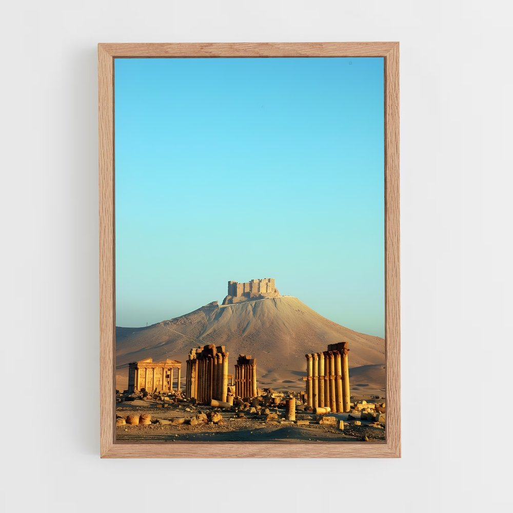 ap-palmyra ruins-2 cadre Bois clair