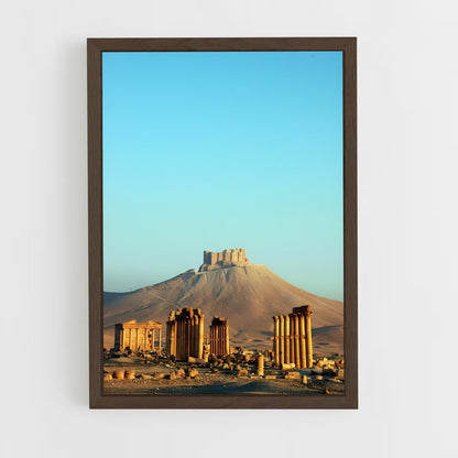 ap-palmyra ruins-2 cadre Bois foncé