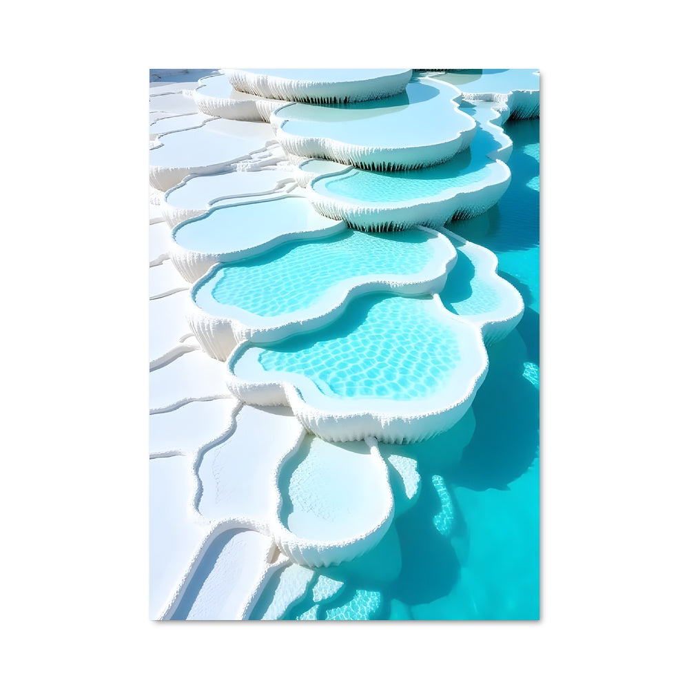 Poster Terrasses de Pamukkale