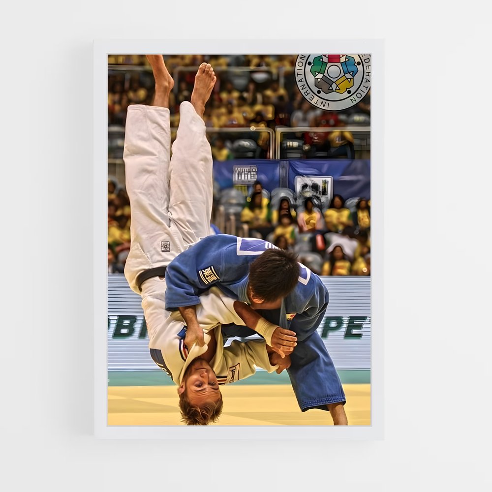 ap-pan american games judo-4 cadre Blanc