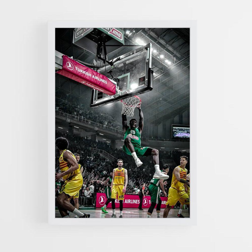 ap-panathinaikos basketball-2 cadre Blanc