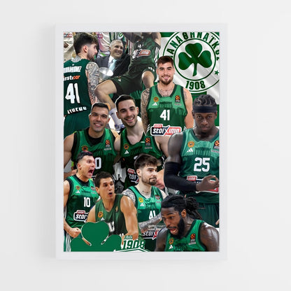 ap-panathinaikos basketball-7 cadre Blanc