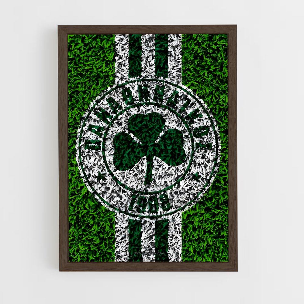 ap-panathinaikos fc-3 cadre Bois foncé