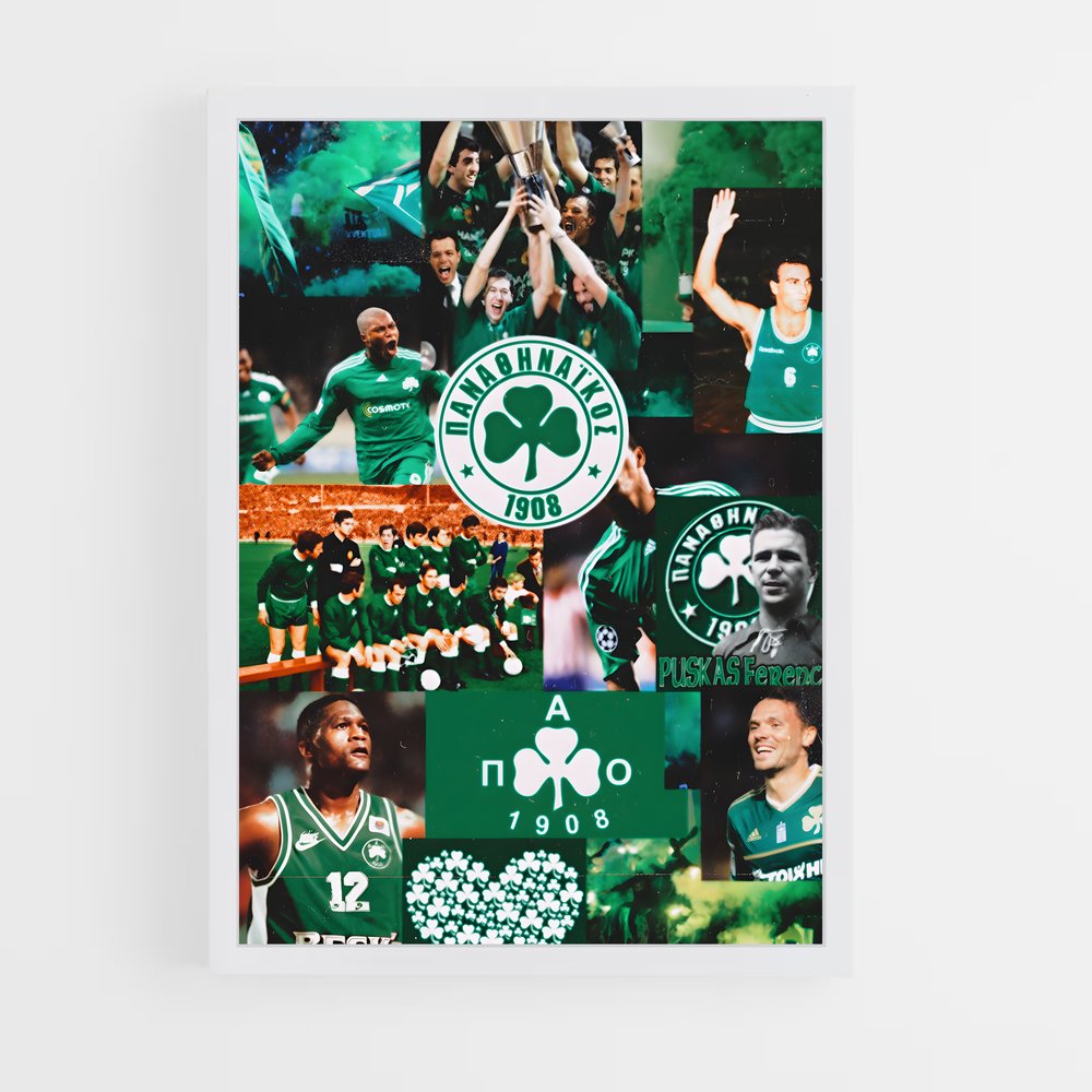 ap-panathinaikos fc-4 cadre Blanc