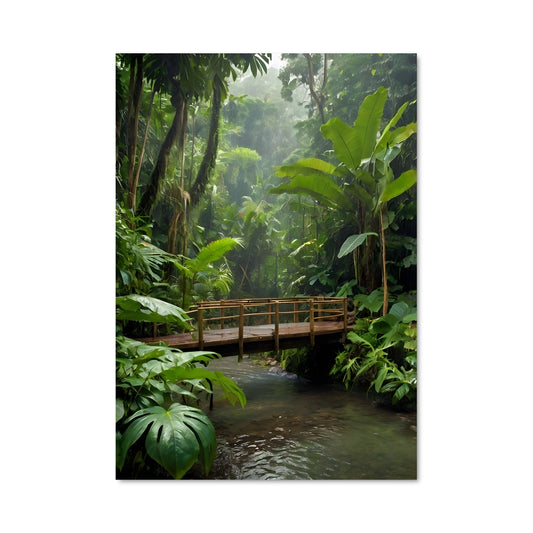 Poster Pont de la Jungle