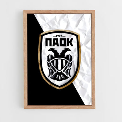 ap-paok thessaloniki fc-2 cadre Bois clair