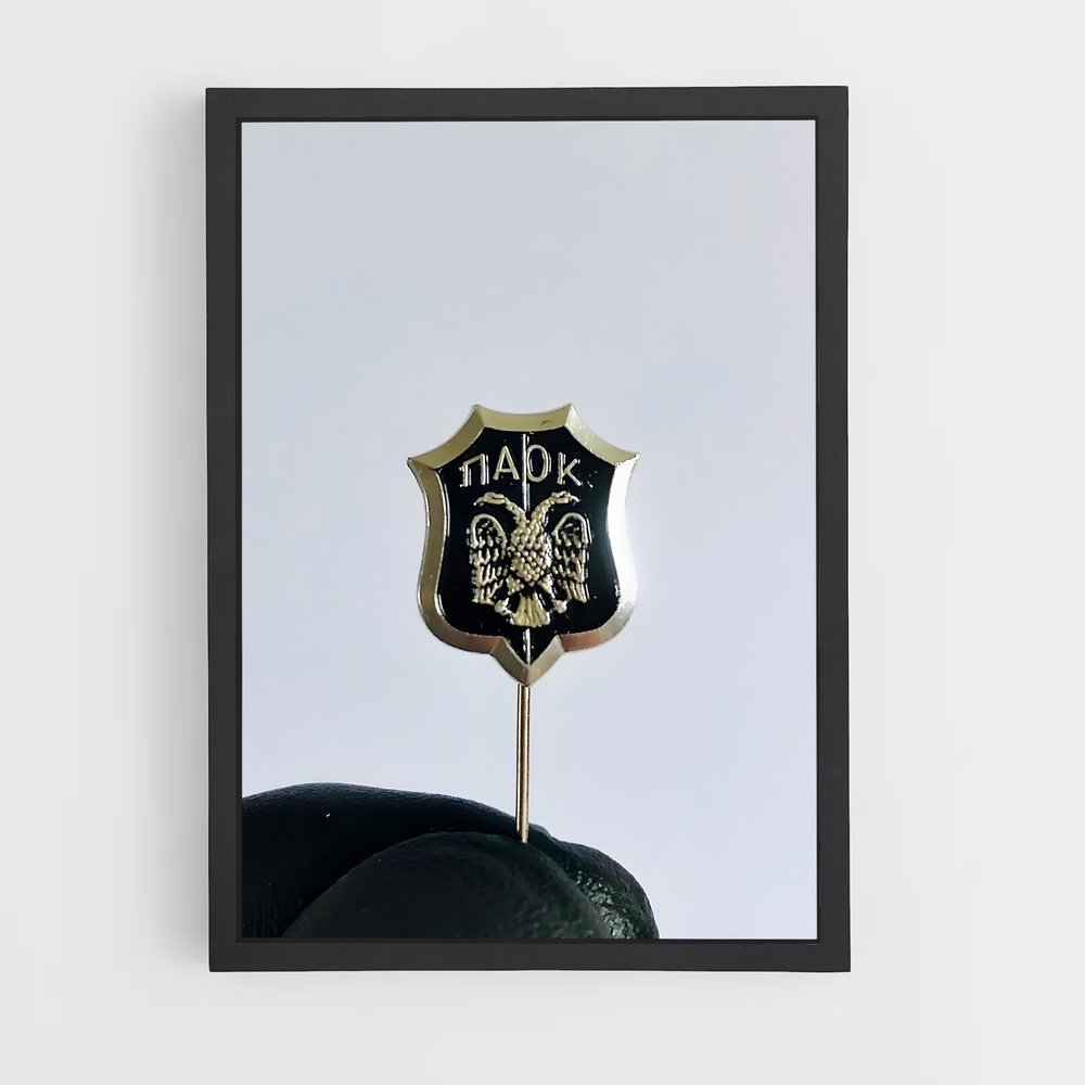 ap-paok thessaloniki fc-3 cadre Noir