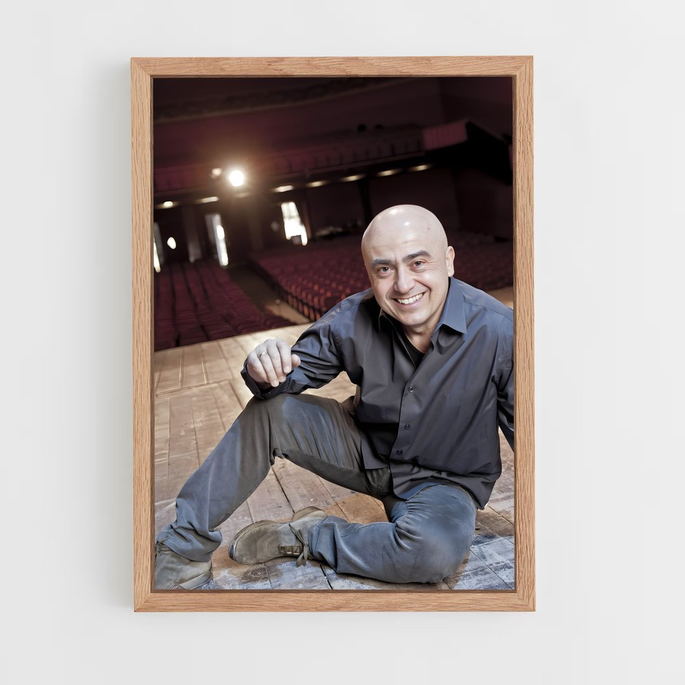 ap-paolo cevoli-4 cadre Bois clair
