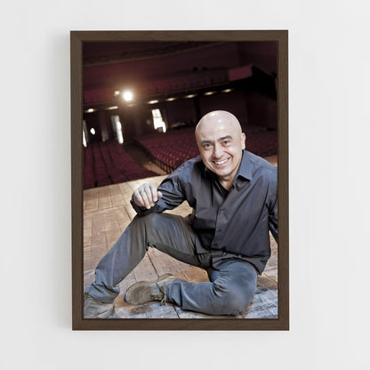 ap-paolo cevoli-4 cadre Bois foncé