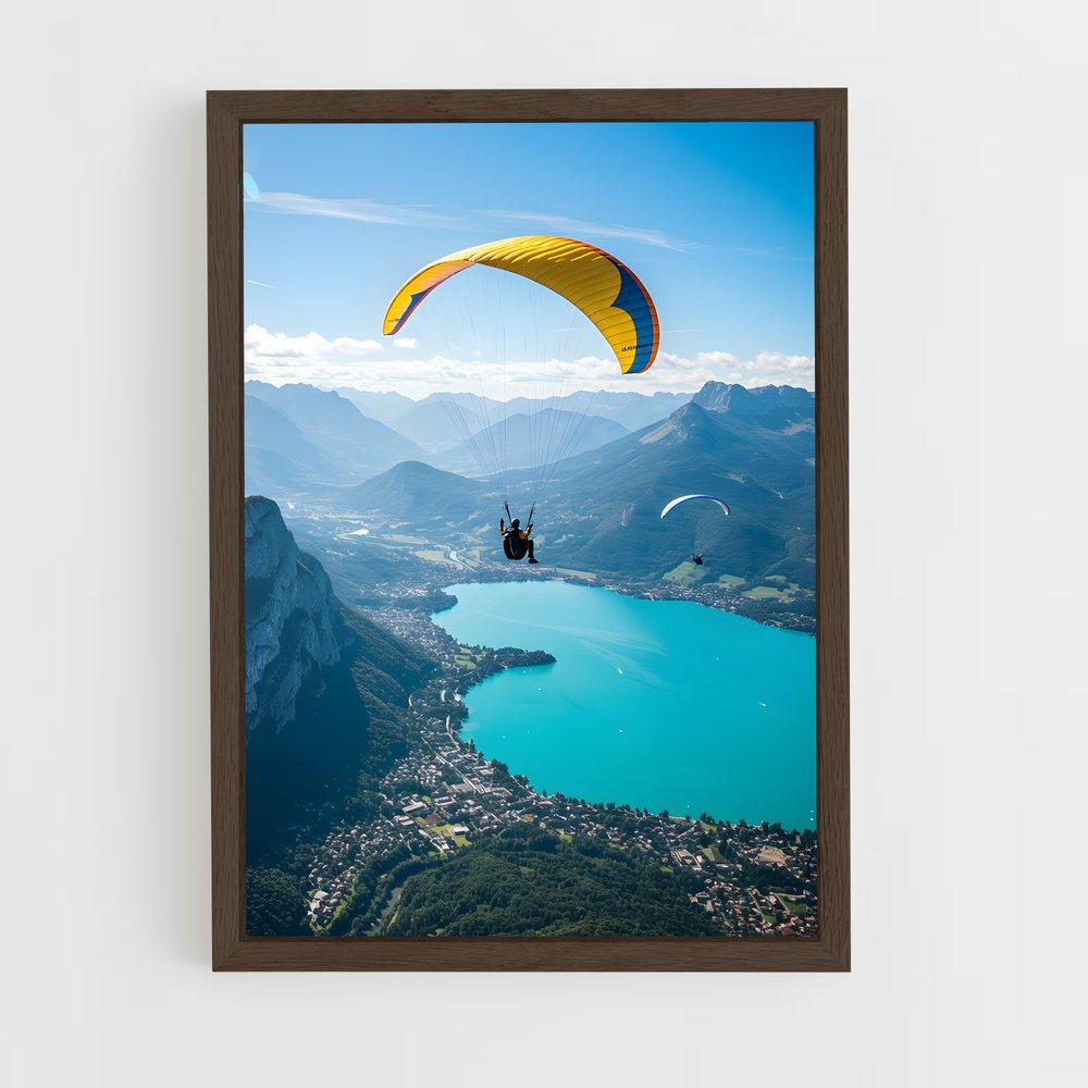 ap-paragliding-2 cadre Bois foncé
