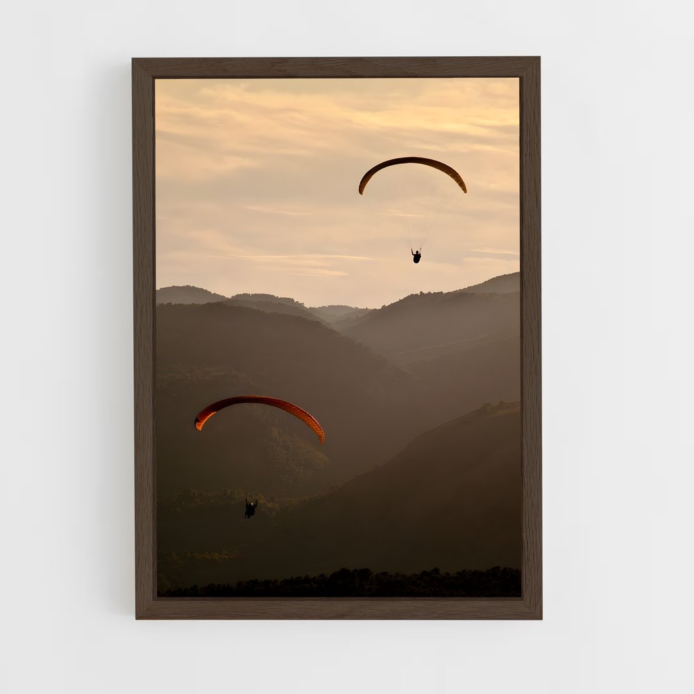 ap-paragliding-5 cadre Bois foncé