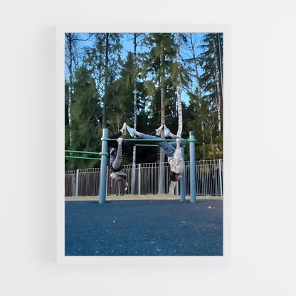 ap-parallel bars gymnastics-1 cadre Blanc