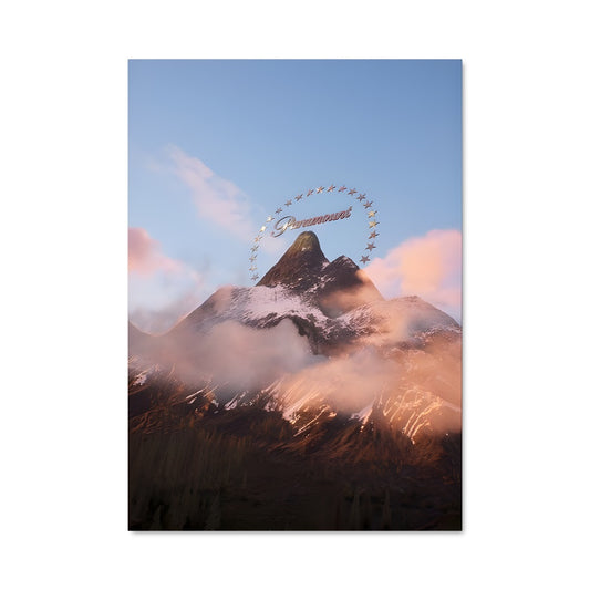 Poster Montagnes Envolées