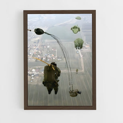 ap-paratrooper-5 cadre Bois foncé