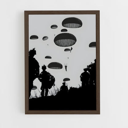 ap-paratrooper-7 cadre Bois foncé