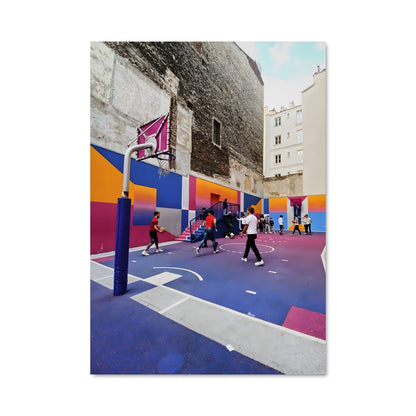 Poster Streetball à Paris