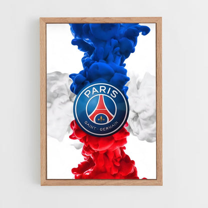 ap-paris saint-germain fc-1 cadre Bois clair