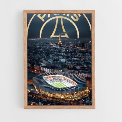 ap-paris saint-germain fc-6 cadre Bois clair