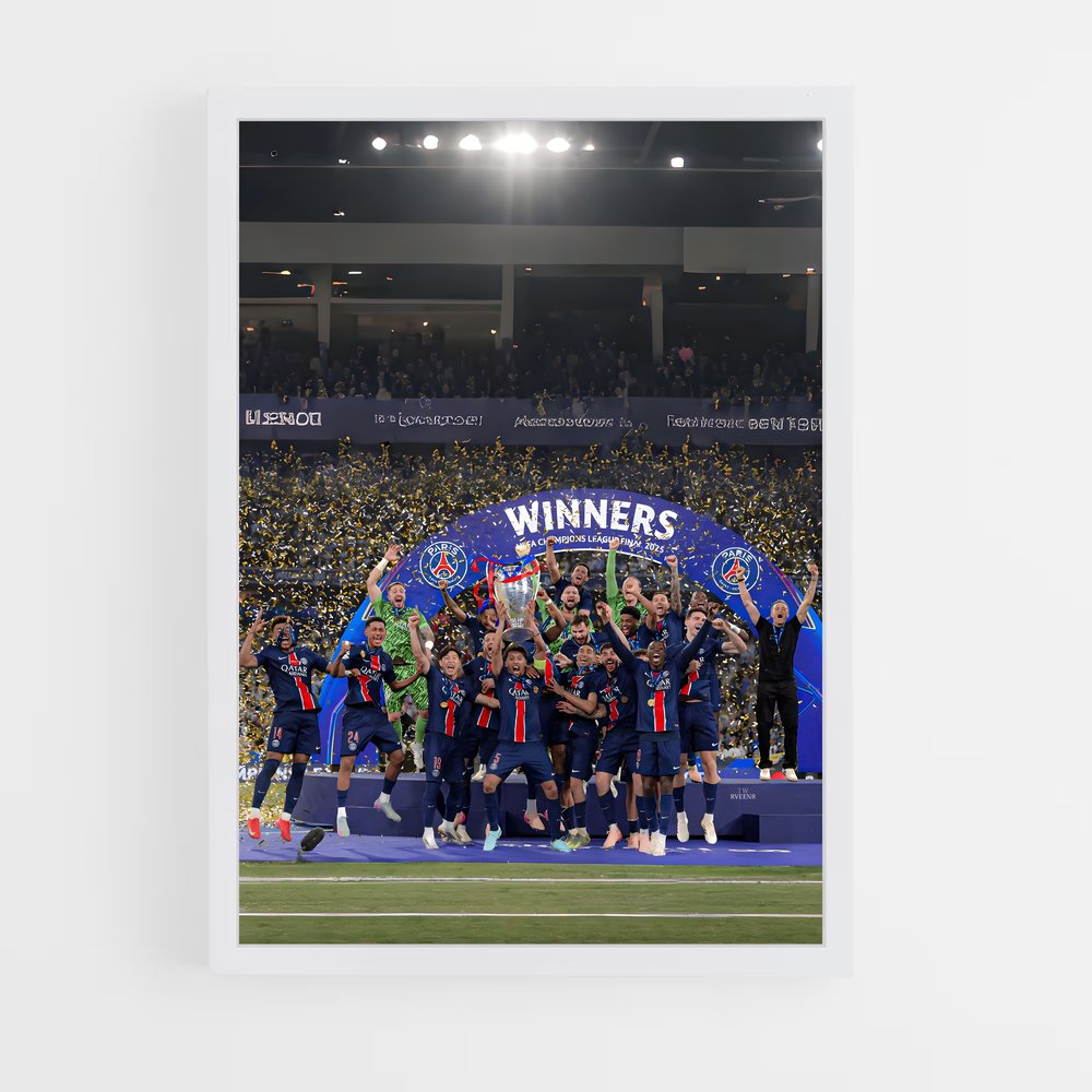 ap-paris saint-germain fc-8 cadre Blanc