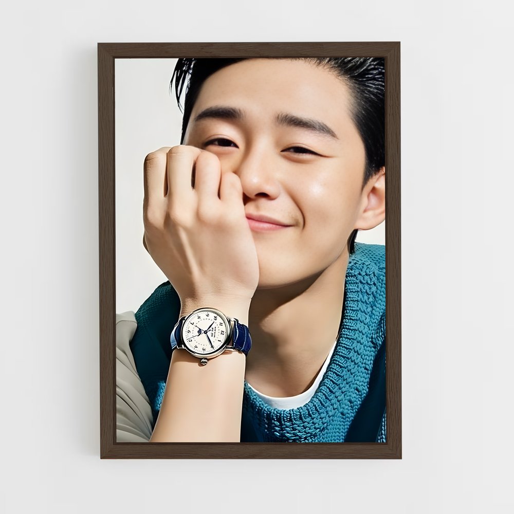ap-park seo-joon-3 cadre Bois foncé