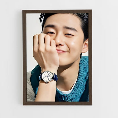 ap-park seo-joon-3 cadre Bois foncé