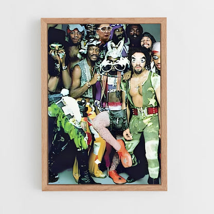 ap-parliament funkadelic-4 cadre Bois clair
