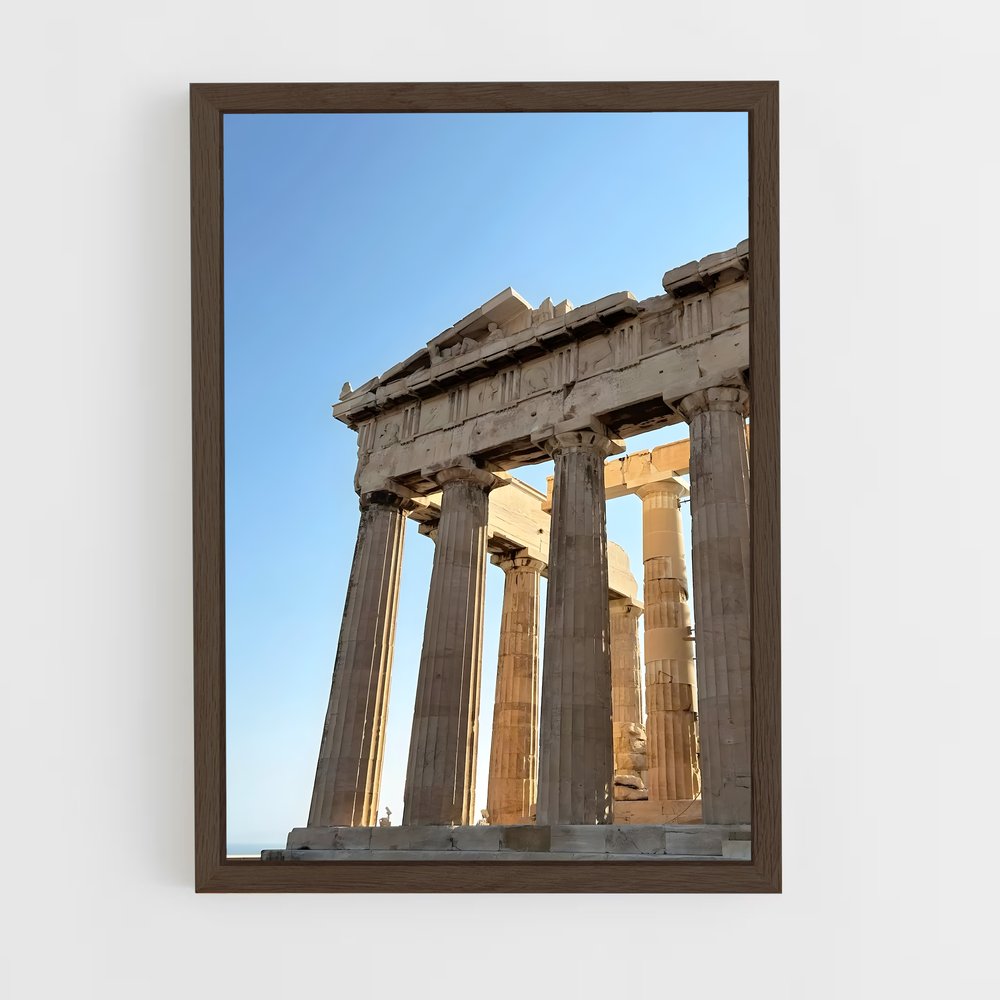 ap-parthenon-11 cadre Bois foncé