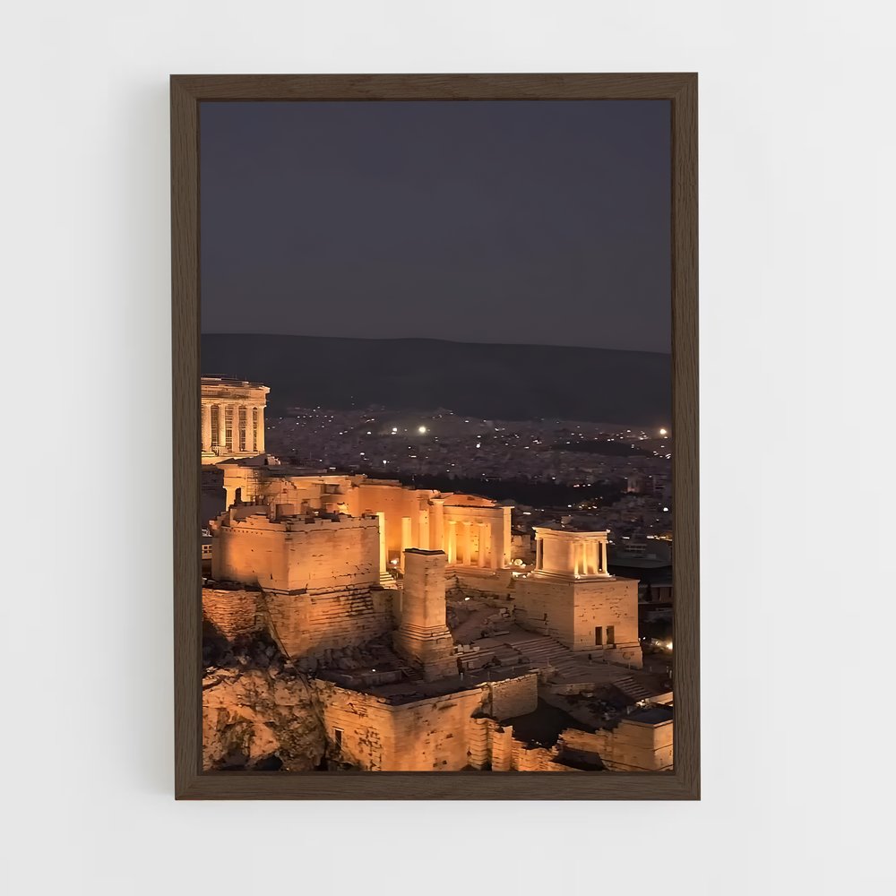 ap-parthenon-18 cadre Bois foncé