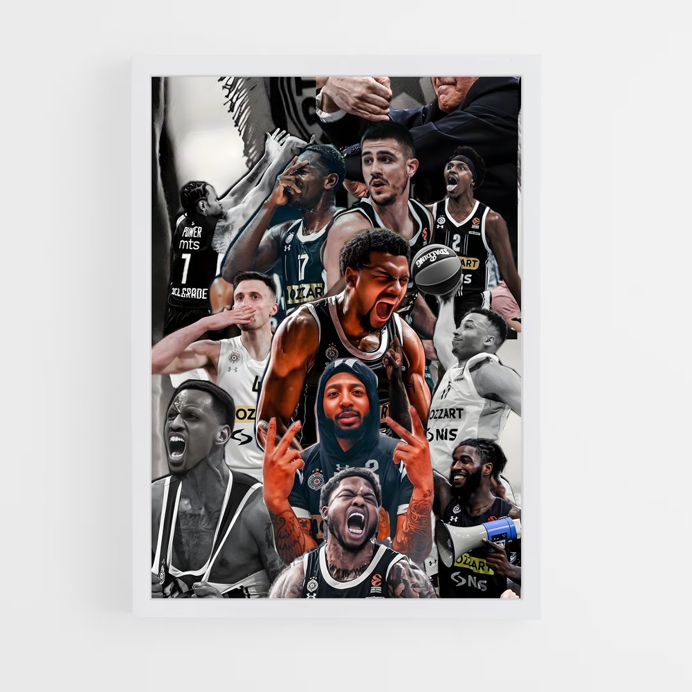 ap-partizan belgrade-2 cadre Blanc