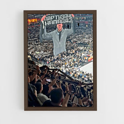 ap-partizan belgrade-6 cadre Bois foncé