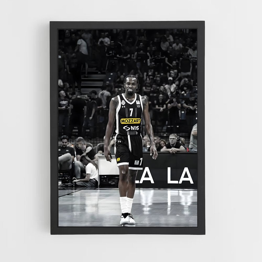 ap-partizan belgrade basketball-1 cadre Noir