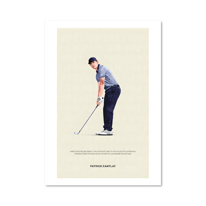 Poster Patrick sur le Green
