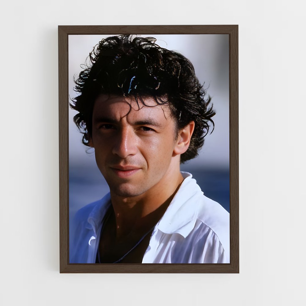 ap-patrick bruel-5 cadre Bois foncé