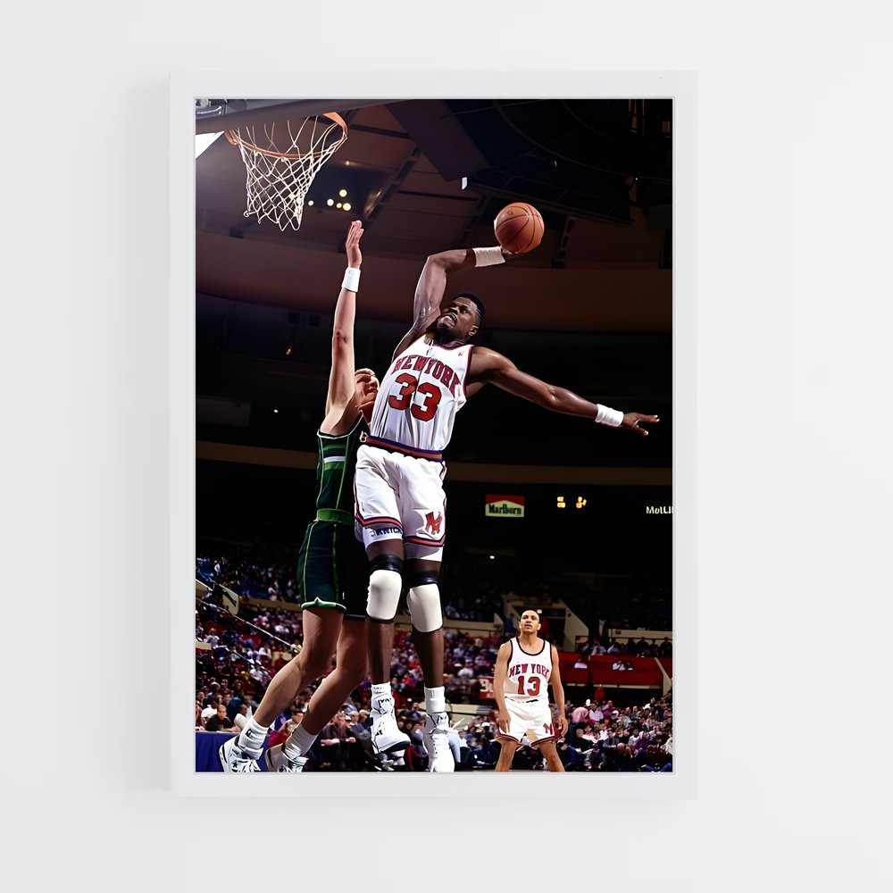 ap-patrick ewing-11 cadre Blanc