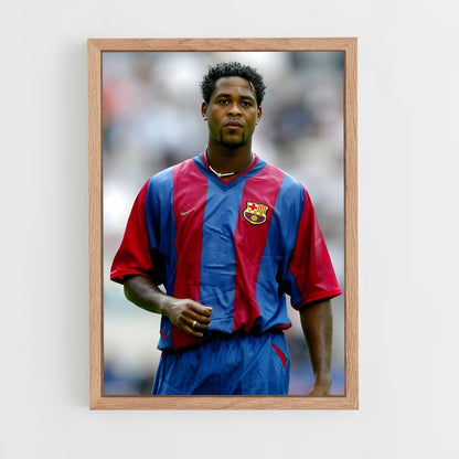 ap-patrick kluivert-5 cadre Bois clair