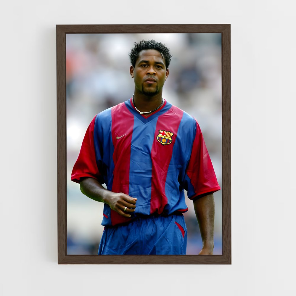 ap-patrick kluivert-5 cadre Bois foncé