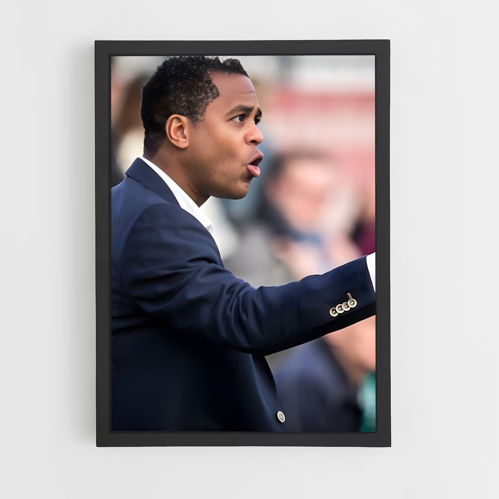 ap-patrick kluivert-8 cadre Noir
