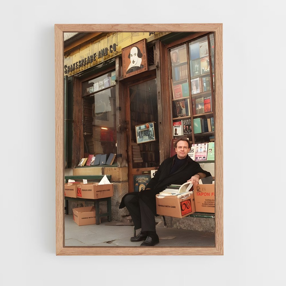 ap-patrick modiano-4 cadre Bois clair