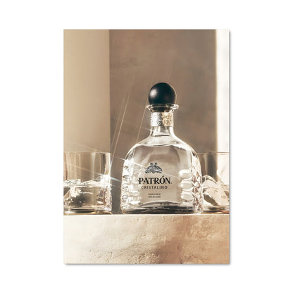 Poster Vodka & Verres