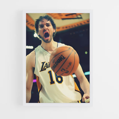 ap-pau gasol-5 cadre Blanc