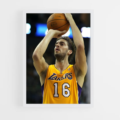 ap-pau gasol-7 cadre Blanc