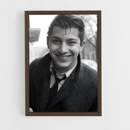 ap-paul anka-1 cadre Bois foncé