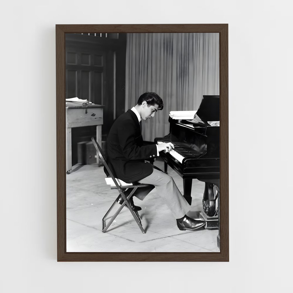 ap-paul anka-3 cadre Bois foncé