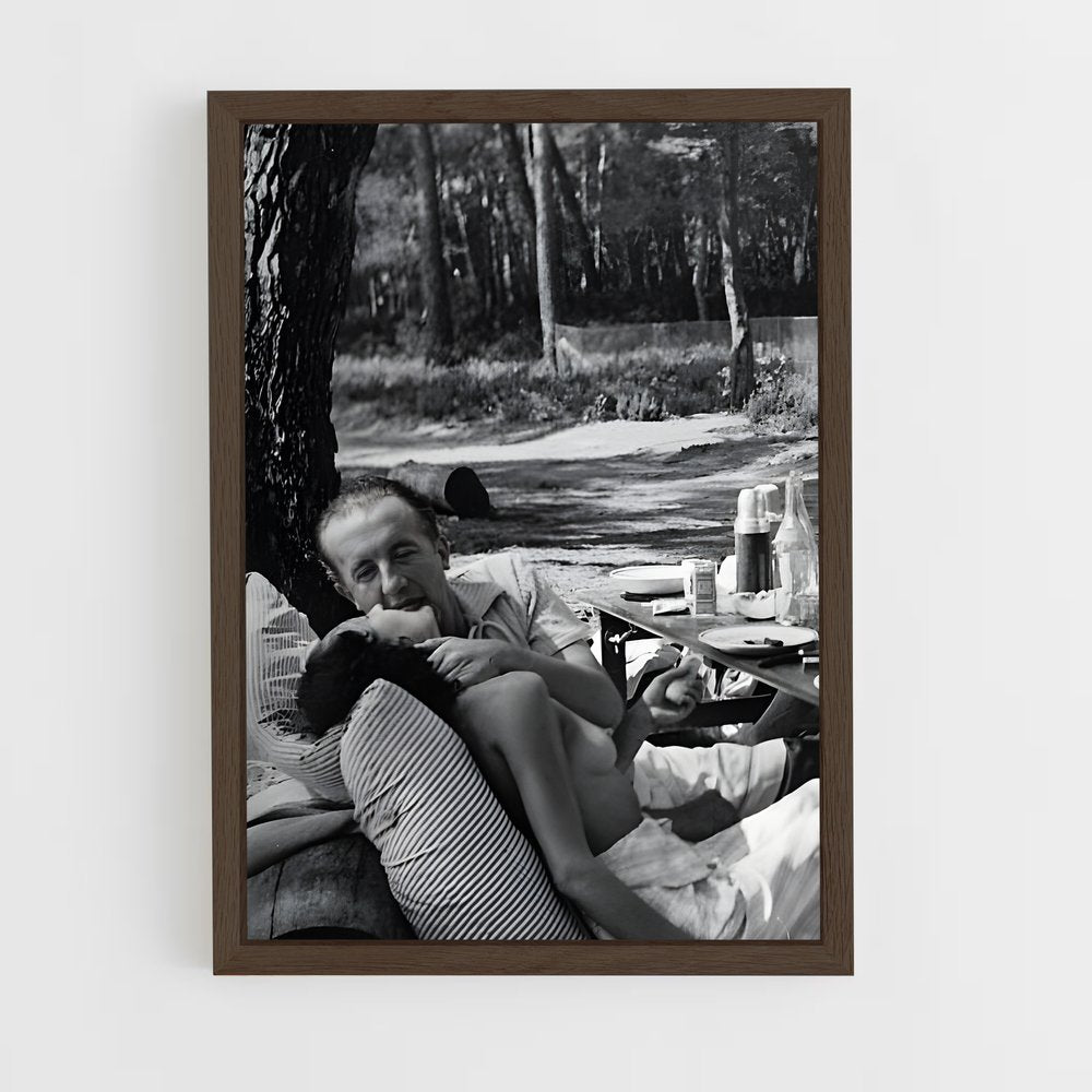 ap-paul eluard-3 cadre Bois foncé