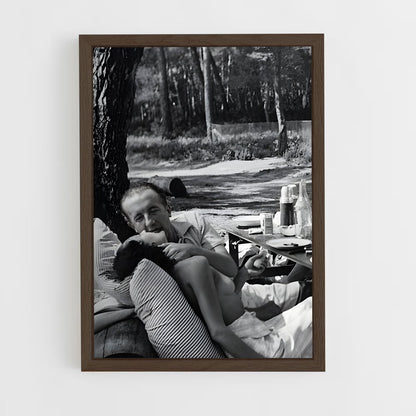 ap-paul eluard-3 cadre Bois foncé