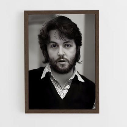 ap-paul mccartney-2 cadre Bois foncé