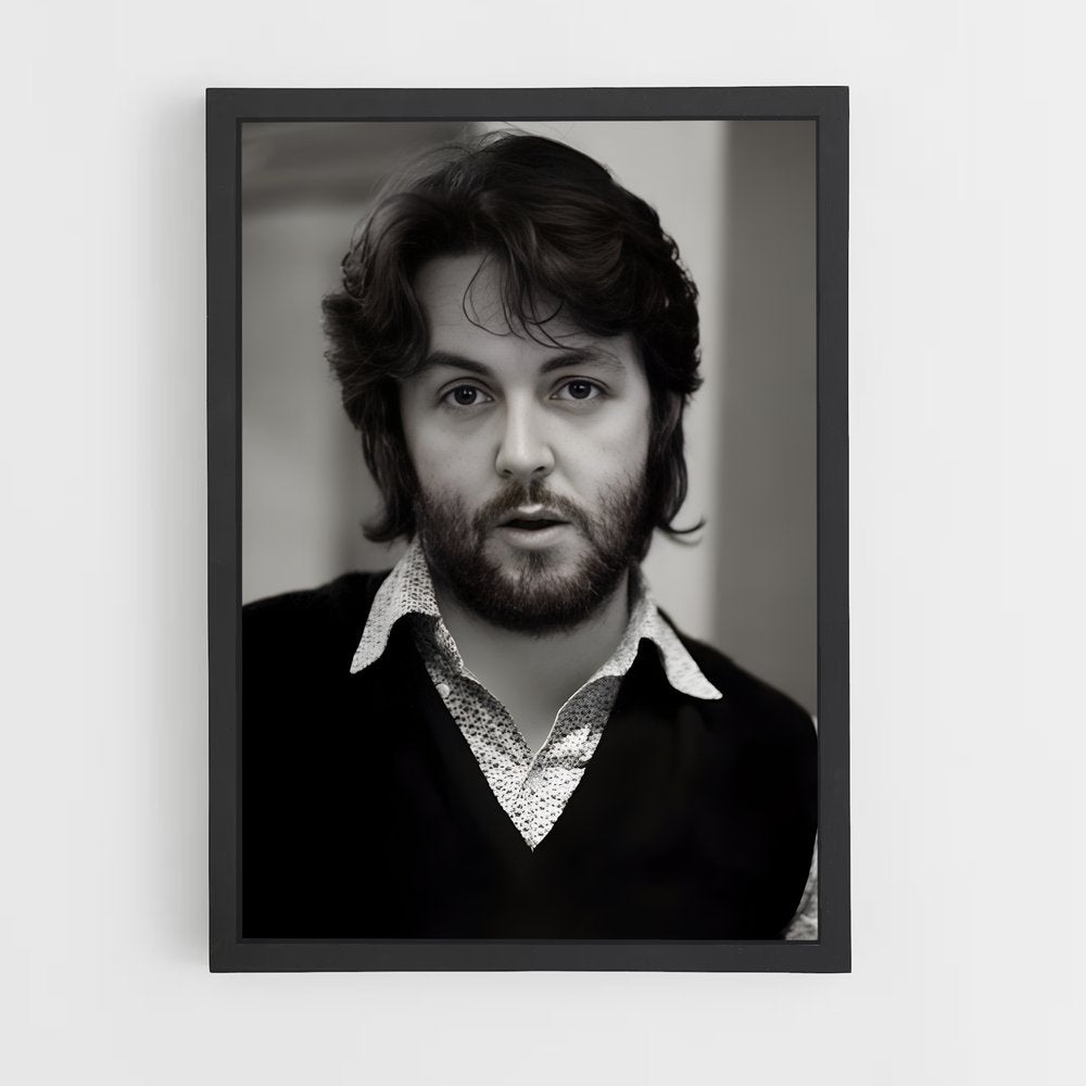 ap-paul mccartney-2 cadre Noir
