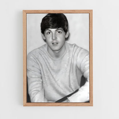ap-paul mccartney-4 cadre Bois clair