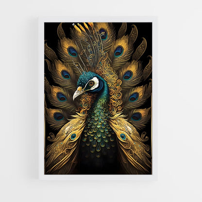 ap-peacock-9 cadre Blanc